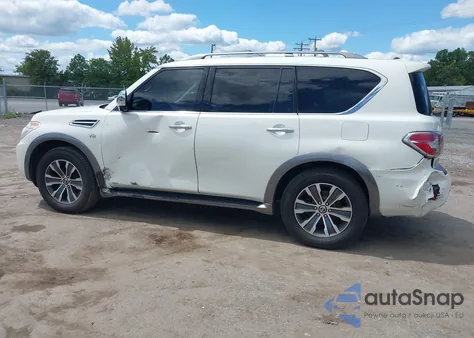2017 Nissan Armada Sl z USA, uszkodzony, nr VIN JN8AY2ND7H9000996